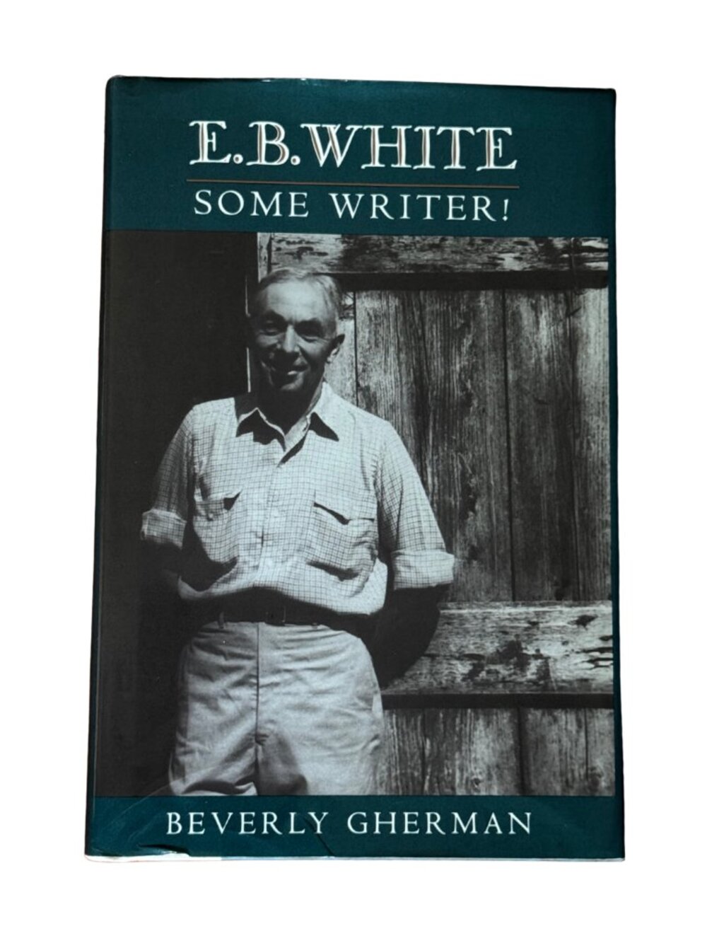 E.B. White Some Writer! Beverly Gherman 1992 First Edition Hardcover